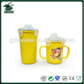Food grade baby cup ,baby drinking cup with straw